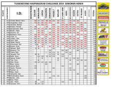HC 2014 TUSSENSTAND NA St.