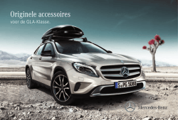 Accessoires GLA (PDF) - Mercedes-Benz