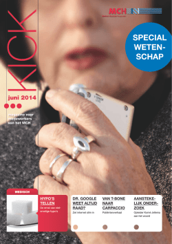 KICKjuni 2014 - Medisch Centrum Haaglanden