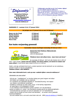 nr 6 Stefanootje 270114