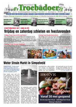 Troebadoer nr 22 - Uit in Simpelveld