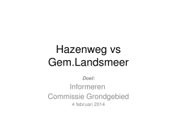 Hazenweg vs Gem kort.ppt