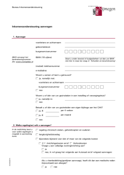 Aanvraagformulier - Gemeente Nijmegen