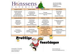 menu_december_2014 - Gemeentelijke Basisschool De Pinte