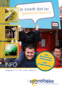 info zonnebeke maart-april