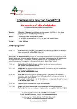 Download het programma Konmakandra 2014
