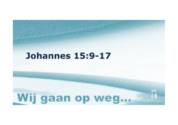 Johannes 15:9-17