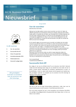 Download Nieuwsbrief 1