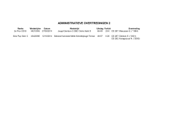 ADMINISTRATIEVE OVERTREDINGEN 2