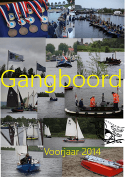 Gangboord voorjaar 2014 - Scouting Regio Drie Rivieren Utrecht