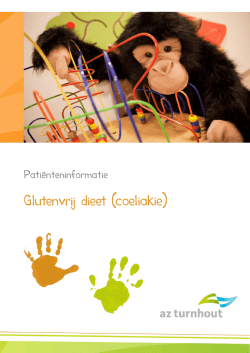 Glutenvrij dieet (coeliakie)