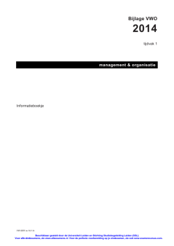Informatieboekje - Universiteit Leiden