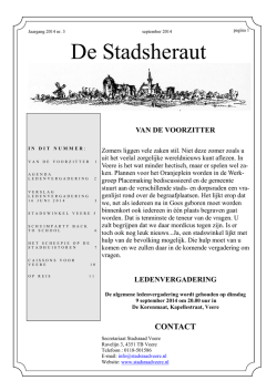 Jaargang 2014 - nummer 3