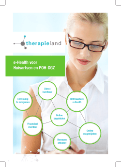 e-Health voor Huisartsen en POH-GGZ