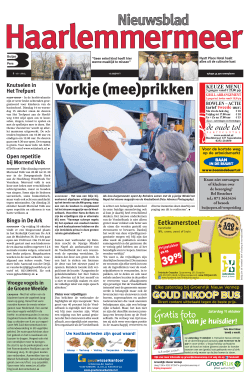 Nieuwsblad Haarlemmermeer 2014-10-08 5MB