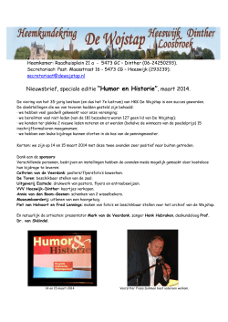 Speciale editie - Heeswijk, Dinther en Loosbroek