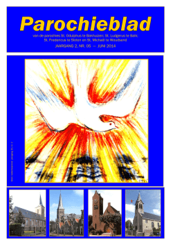 JAARGANG 2, NR. 05 &sup3; JUNI 2014