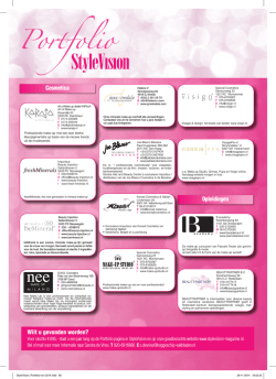 Portfolio - StyleVision