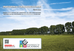 Informatiebrochure - Gemeente MOERBEKE