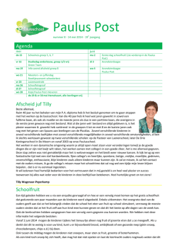 Paulus Post 8 - Paulusschool