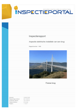 Inspectie eindrapport