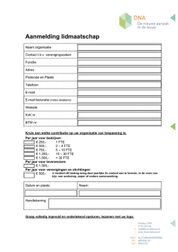 Ja, ik word lid van DNA