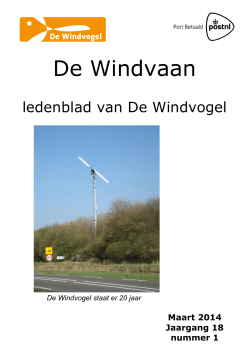 pdf versie - De Windvogel