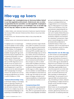 Hbo-vgg op koers