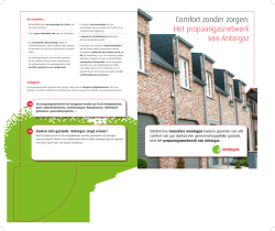 Het propaangasnetwerk van Antargaz