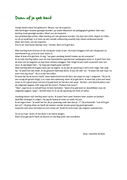 Doen of je gek bent