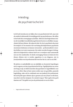 Inleiding: de psychiatrische bril