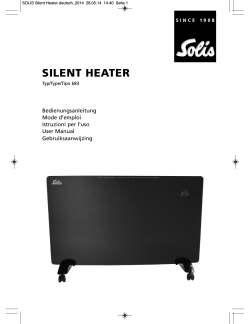 SOLIS Silent Heater deutsch_2014