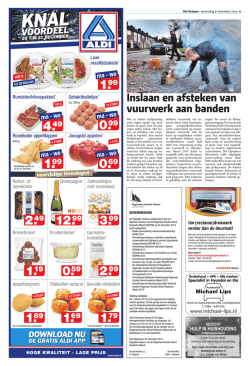 Inslaan en afsteken van vuurwerk aan banden