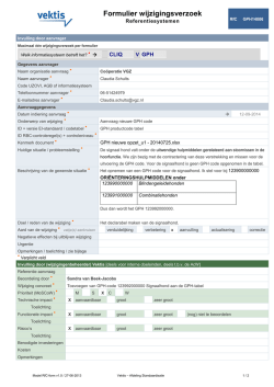 GPH14006 - Vektis
