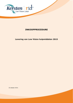 inkoopprocedure