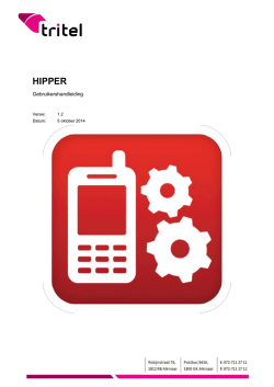 Hipper Mobility Callthrough - handleiding