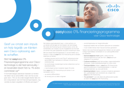 easylease 0% financieringsprogramma