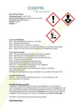 Gro-Stop Basis - Certis Europe