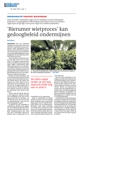 een stapje richting