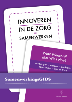 SamenwerkingsGids 2014 - Rijksdienst voor Ondernemend