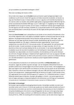 dit artikel - Sovon Vogelonderzoek Nederland