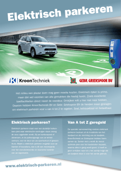 elektrisch-parkeren.nl - Verkeersvoorzieningen