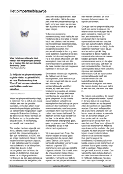 een mooi artikel - Natuurmonumenten