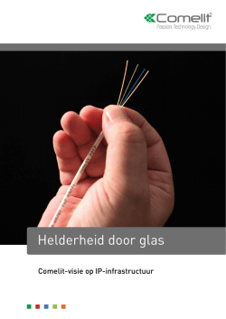 Helderheid door glas