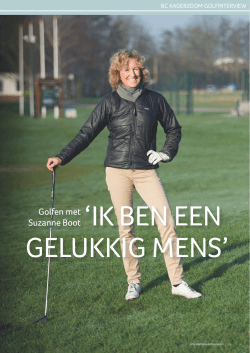 BC Kagerzoom Golfinterview - Bollenstreek INTO business