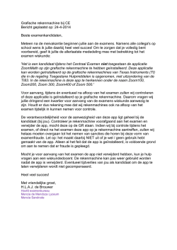 Grafische rekenmachine bij CE Bericht geplaatst op: 24-4