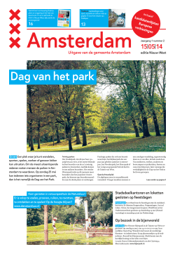 Stadsdeelkrant Nieuw-West mei 2014 (PDF, 12 MB)