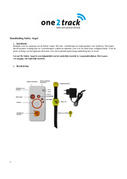 Download handleiding Safety Angel anti verdrinking