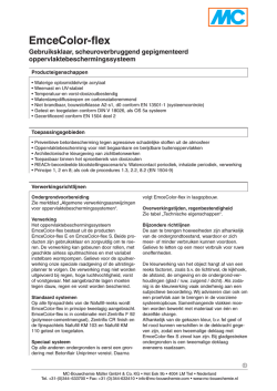 Technical Datasheet EmceColor-flex {PDF, 0,06 MB}