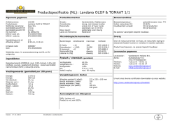 product fiche
